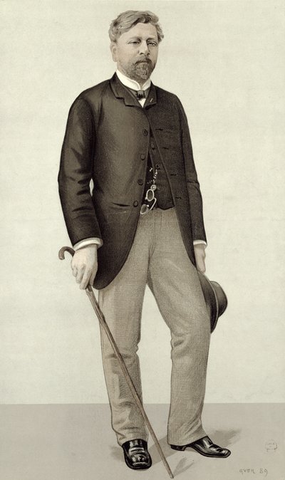 Gustave Eiffel (1832-1923) aus 